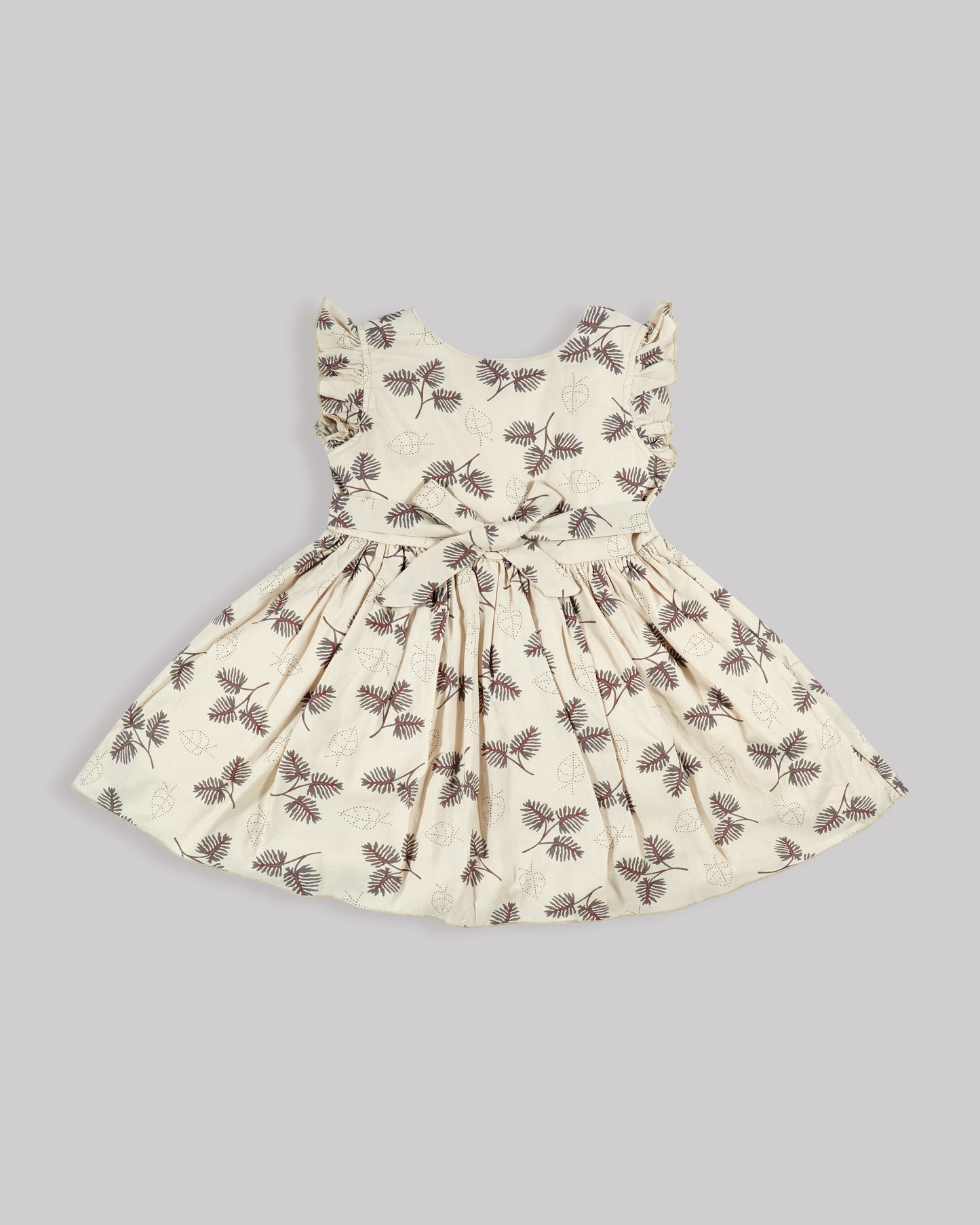 Best kidswear brand in india. Girls casual dress Printed casual dress with front button closure