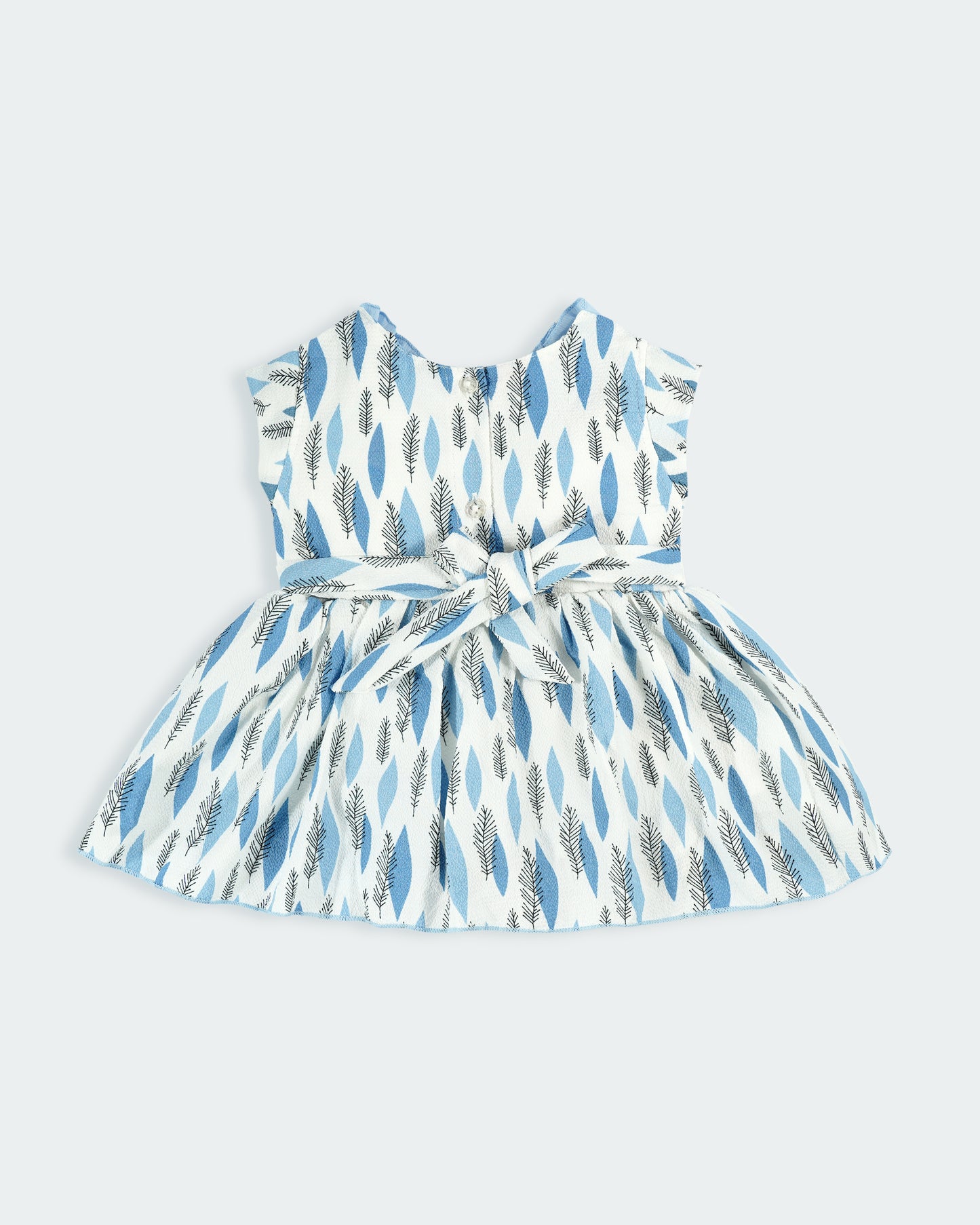 Best kidswear brand in india. Printed fit and flare casual frock (Cap sleeve)