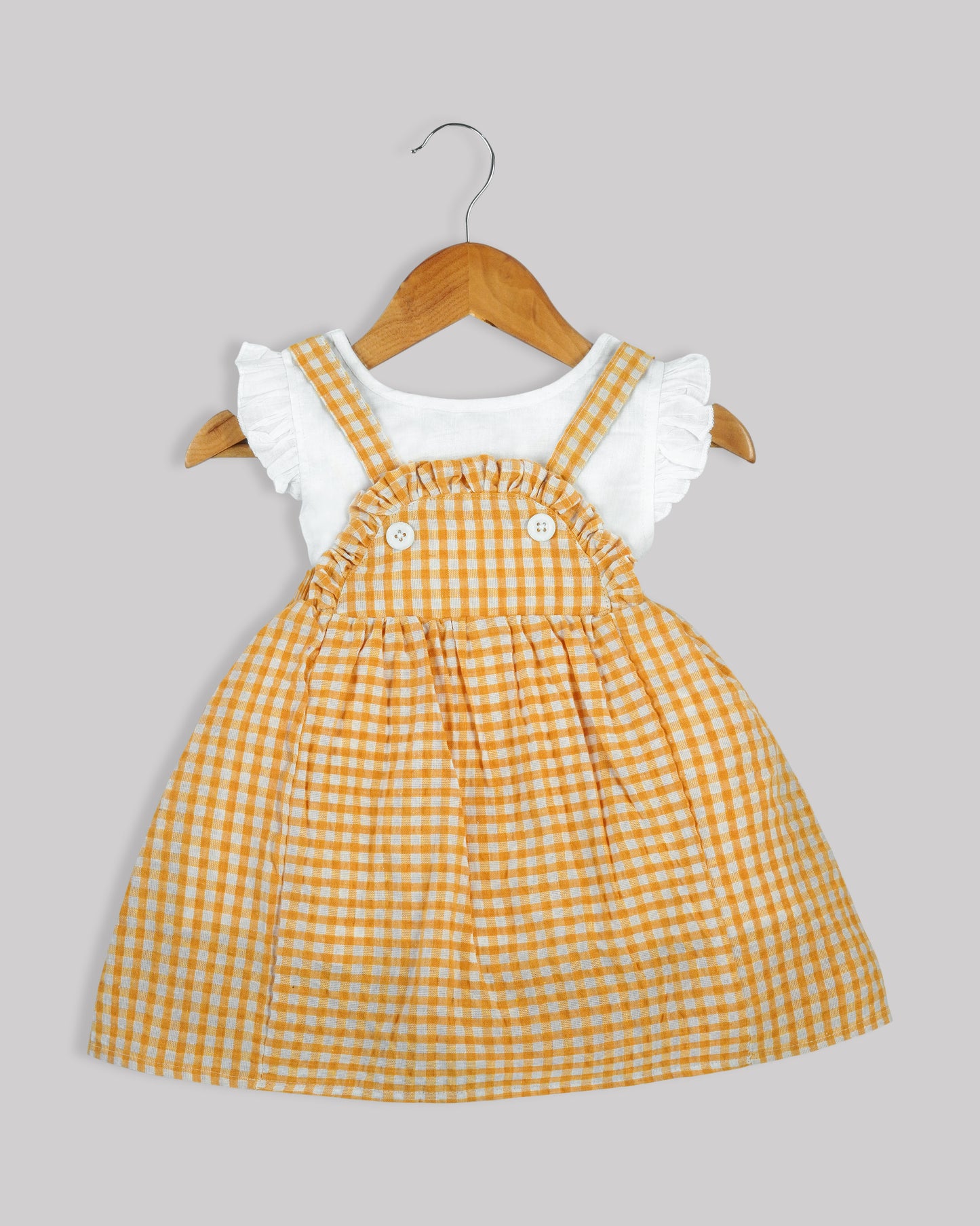 Girls pinafore dress