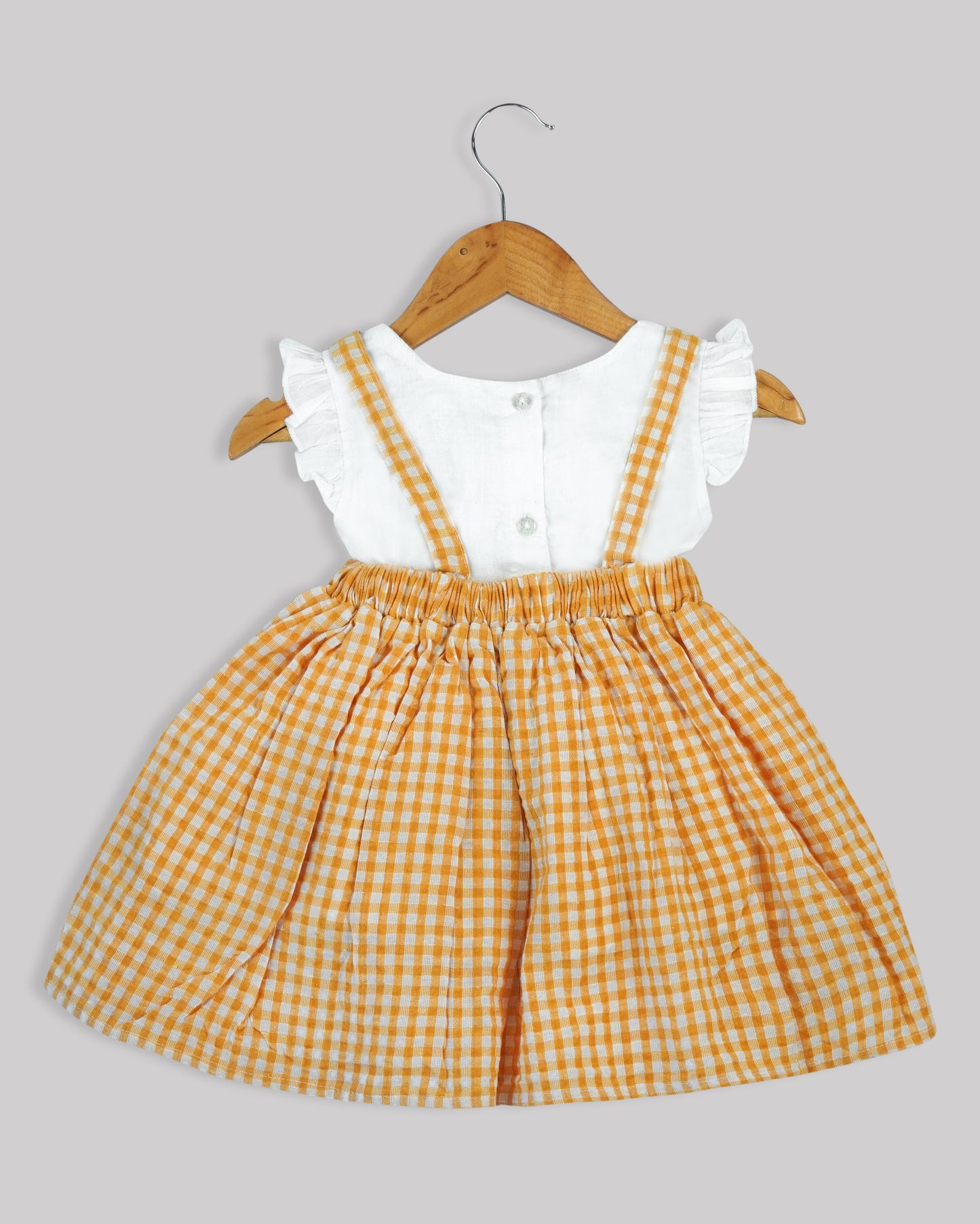 Girls pinafore dress