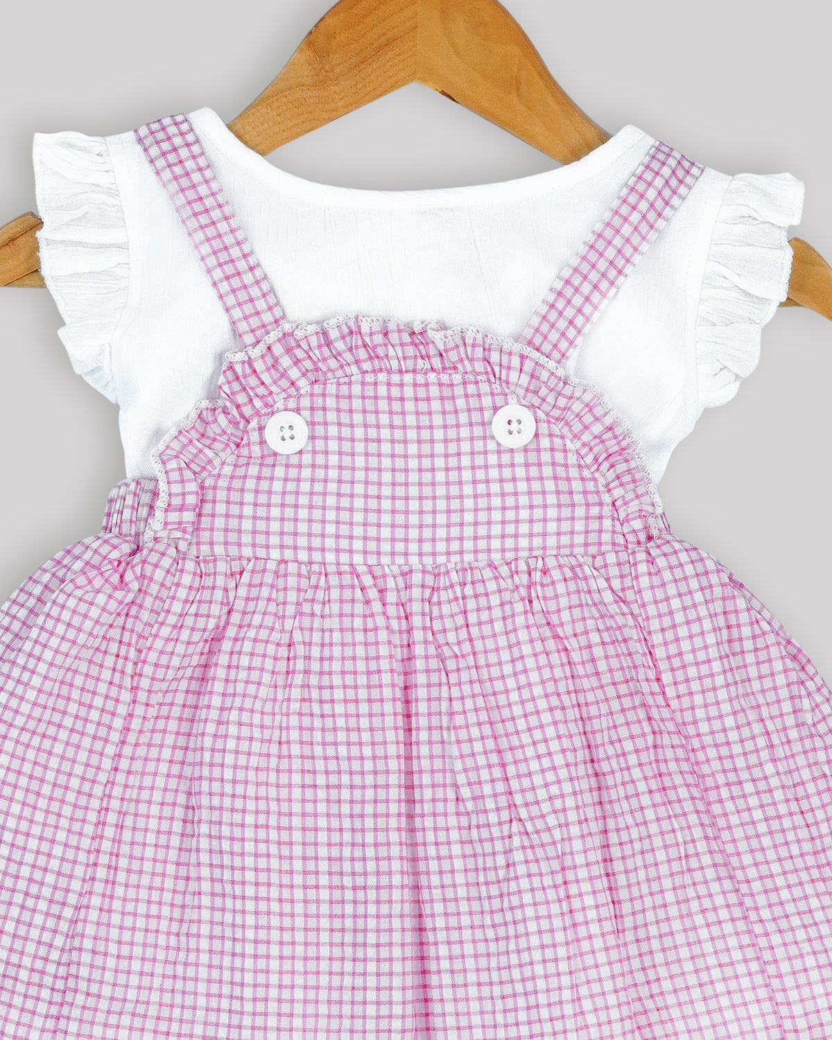 Girls pinafore dress